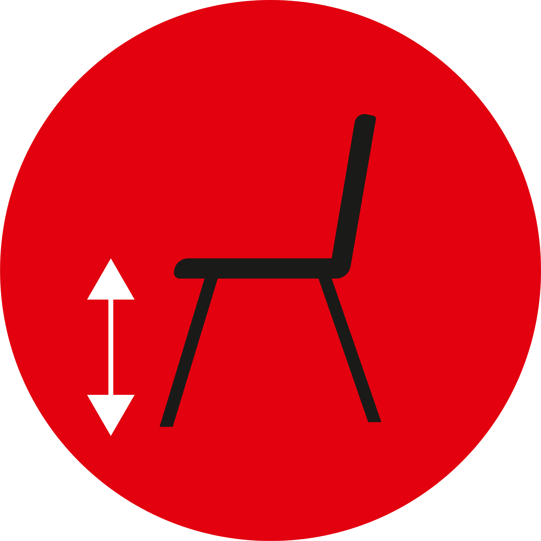 Sitzhöhe Icon